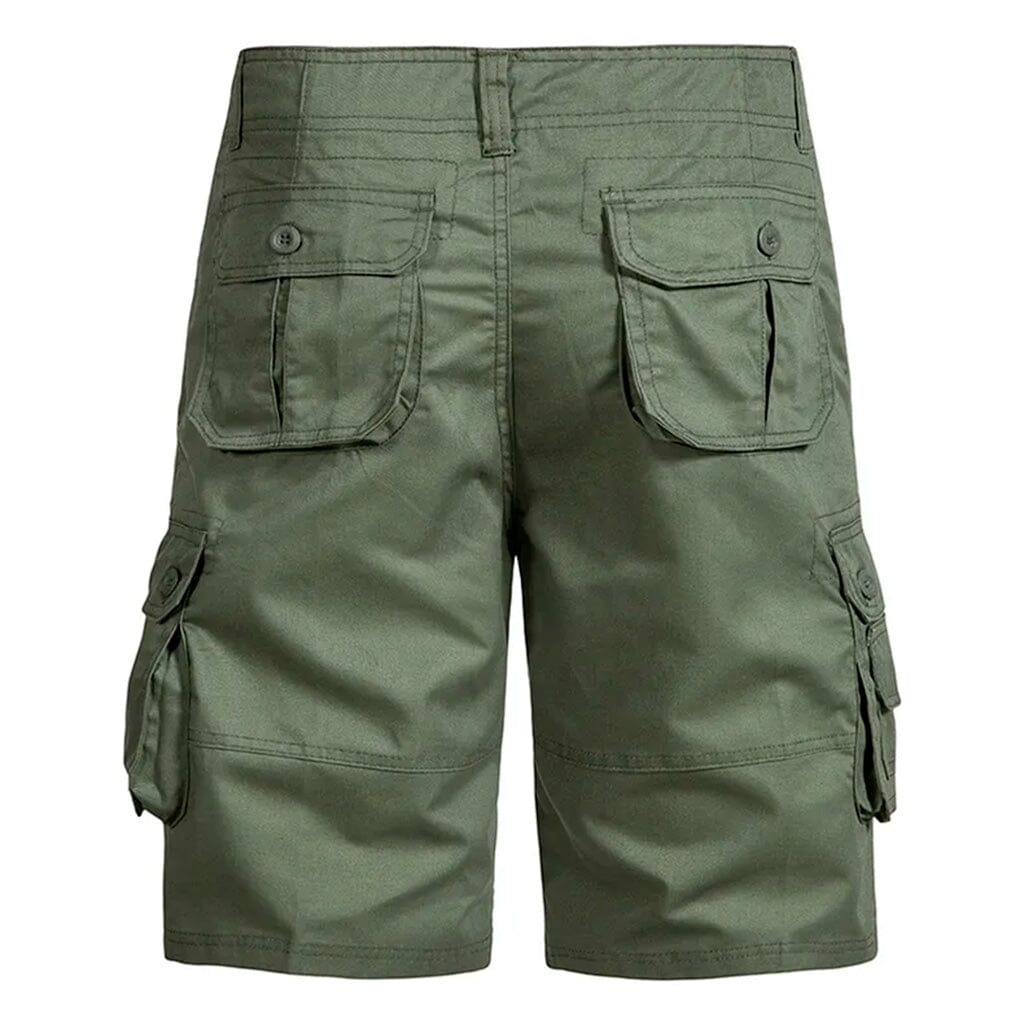 Bermuda Masculina Cargo Pro Romenzi RZ523 feita em brim premium, com caimento ajustado, design funcional e moderno que une conforto, estilo e praticidade.