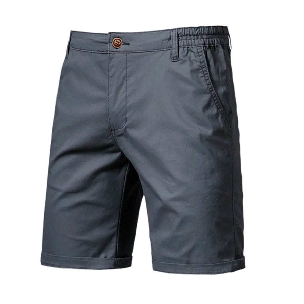 Bermuda Masculina Cetino Romenzi RZ521 feita em brim premium, com caimento moderno, ventilação e design sofisticado que combina conforto e estilo.