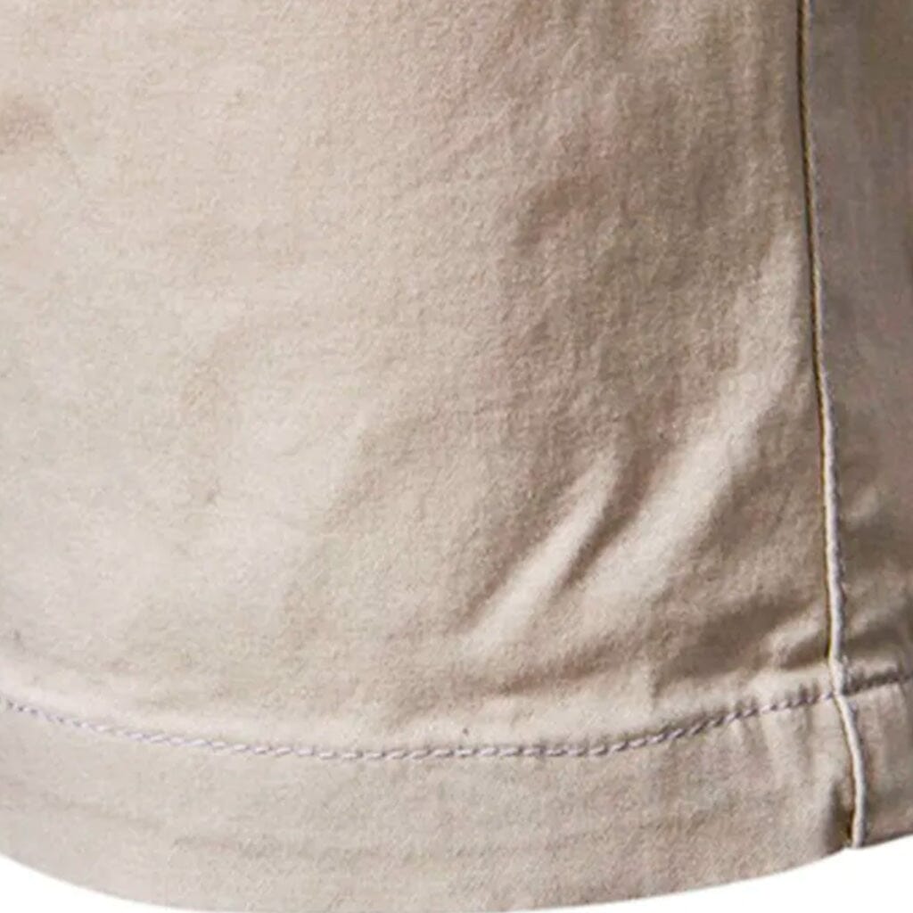 Bermuda Masculina Cetino Romenzi RZ521 feita em brim premium, com caimento moderno, ventilação e design sofisticado que combina conforto e estilo.