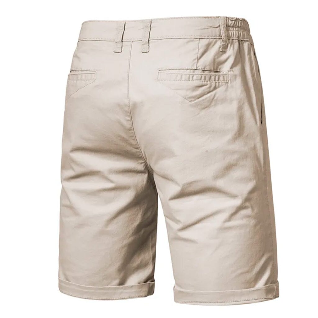 Bermuda Masculina Cetino Romenzi RZ521 feita em brim premium, com caimento moderno, ventilação e design sofisticado que combina conforto e estilo.