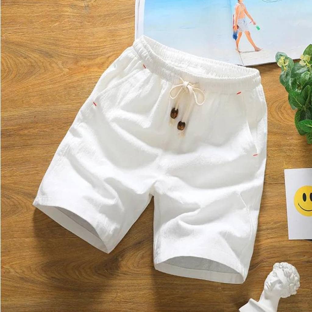 Bermuda Masculina Maldivas Romenzi RZ527 feita em algodão e poliéster premium, leve e ventilada, com caimento moderno que une conforto e estilo versátil.