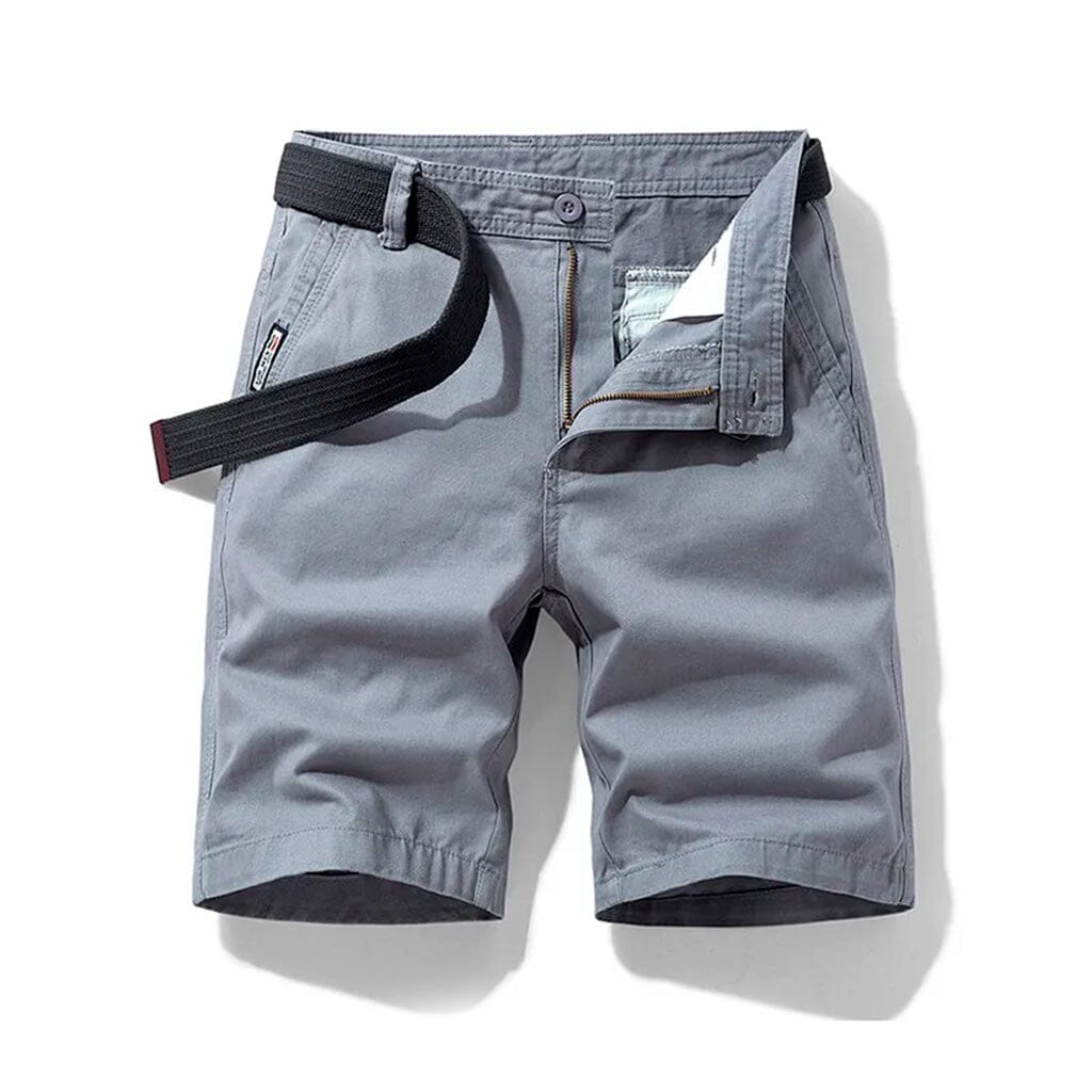 Bermuda Masculina Tradition Romenzi RZ525 feita em brim premium, com caimento ajustado, ventilação e design sofisticado que une conforto e estilo.