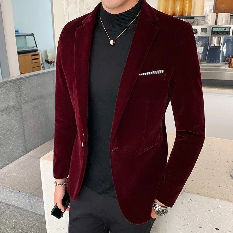 Blazer Masculino Romenzi Elegante RZ055 com tecnologia térmica e design elegante. Ideal para eventos especiais, sociais e casuais.