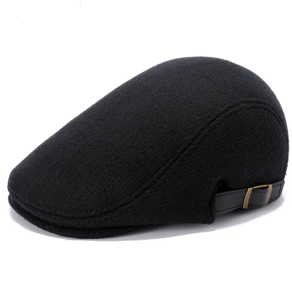 Boina Masculina Ajustável France Romenzi RZ267 com design clássico francês, confeccionada em materiais premium e ajuste interno ergonômico para máximo conforto.