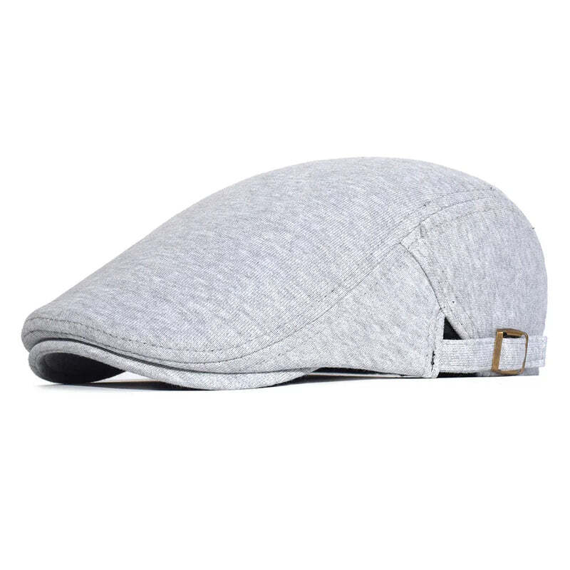 Boina Masculina Italiana em Algodão Romenzi RZ265 com design clássico, conforto ergonômico e acabamento elegante.