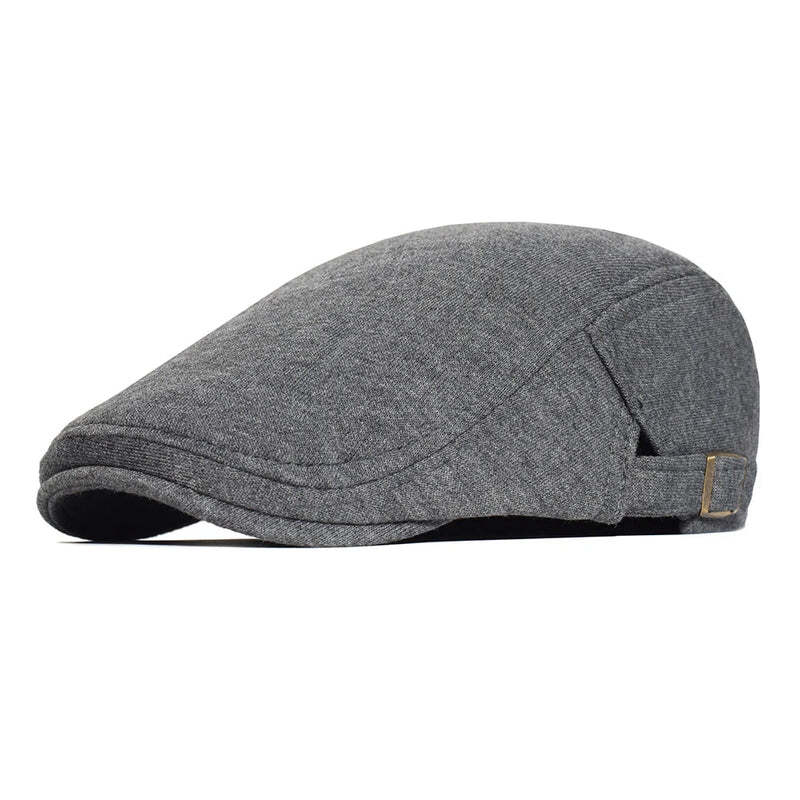 Boina Masculina Italiana em Algodão Romenzi RZ265 com design clássico, conforto ergonômico e acabamento elegante.