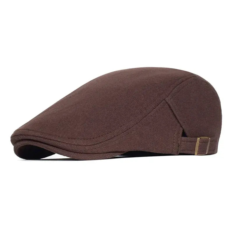 Boina Masculina Italiana em Algodão Romenzi RZ265 com design clássico, conforto ergonômico e acabamento elegante.