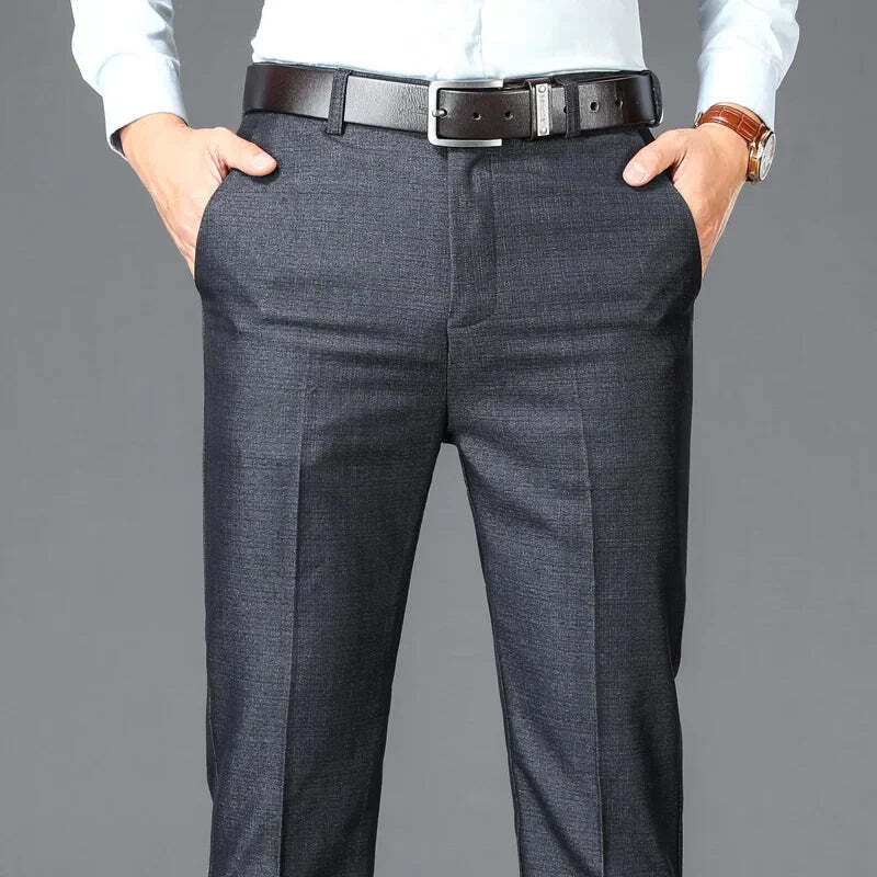 Calça Executiva Clássica Masculina Romenzi RZ008 – visual profissional com conforto, durabilidade e design clássico e refinado