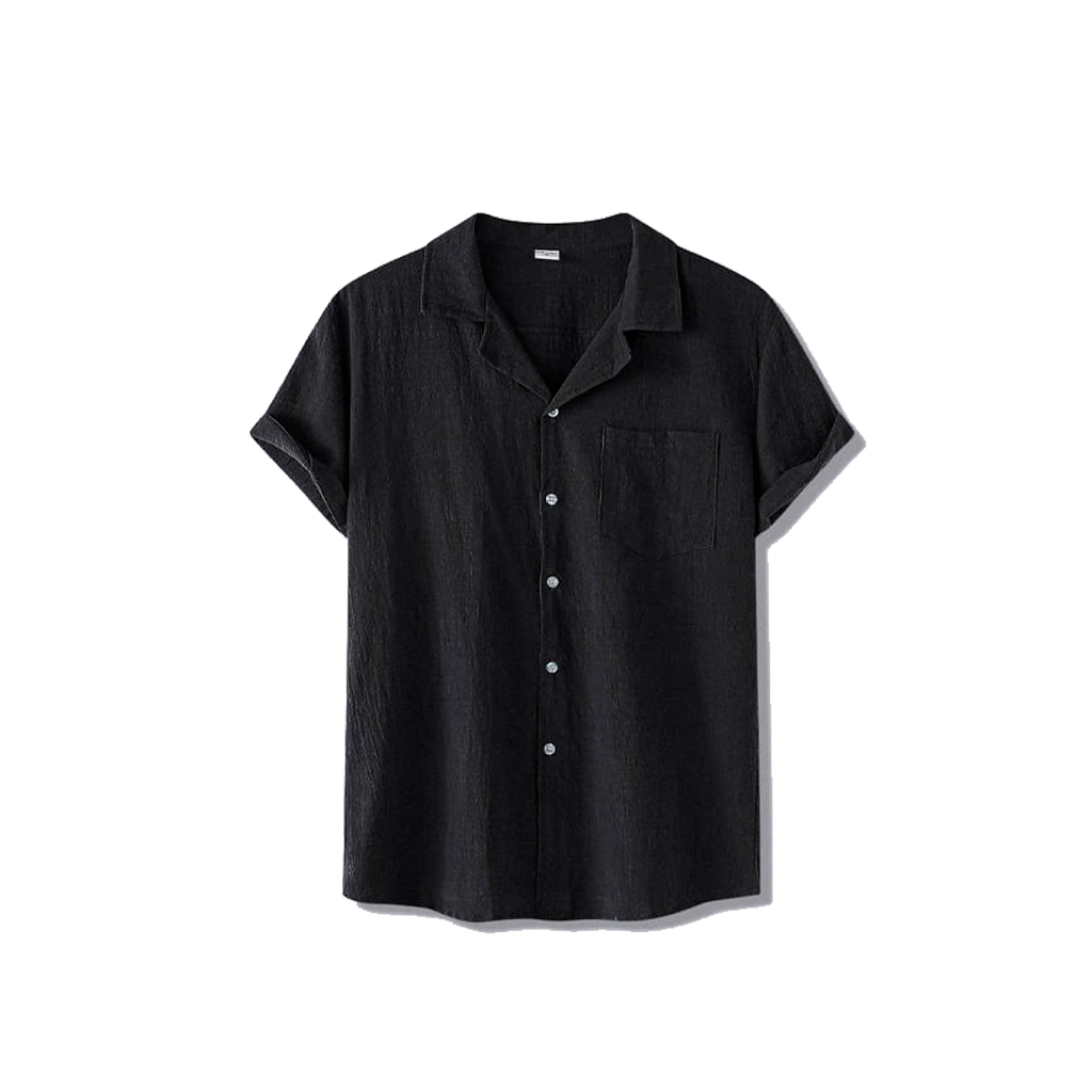 Camisa de Linho Romenzi Portofino RZ569 feita em linho premium, com caimento impecável e design elegante que combina frescor, conforto e estilo casual.