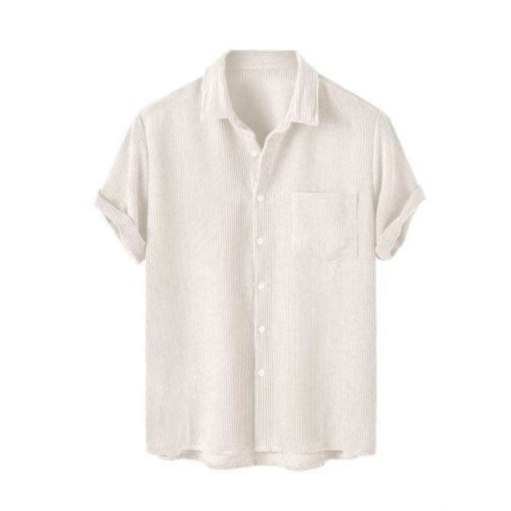 Camisa Romenzi Sardenha em linho premium, ideal para sofisticação e conforto. Tecido leve e elegante, perfeito para looks clássicos em dias frescos.
