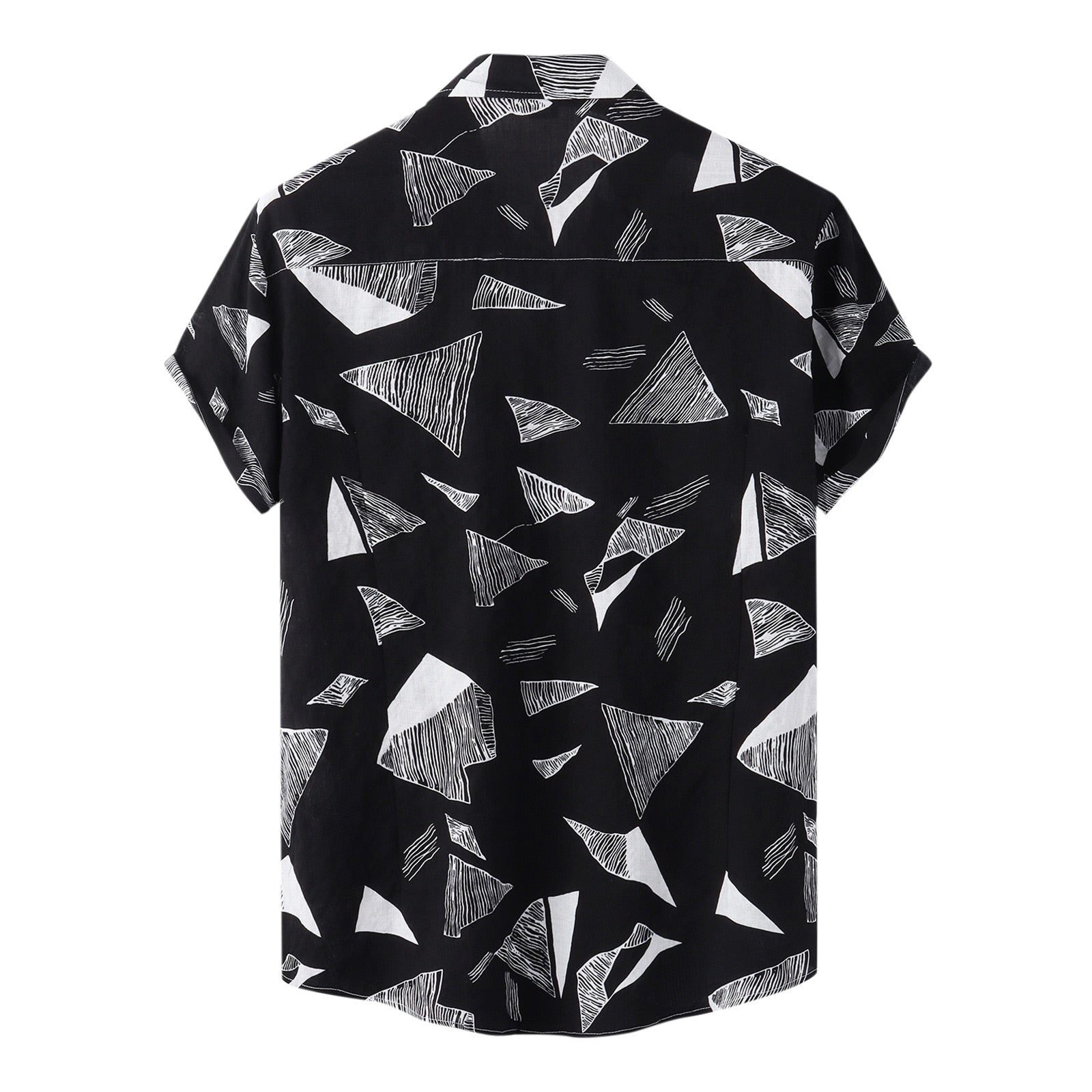 Camisa Manga Curta Romenzi Siena RZ593 feita em tecido leve e fresco, com design sofisticado e versátil para ocasiões casuais e momentos elegantes.