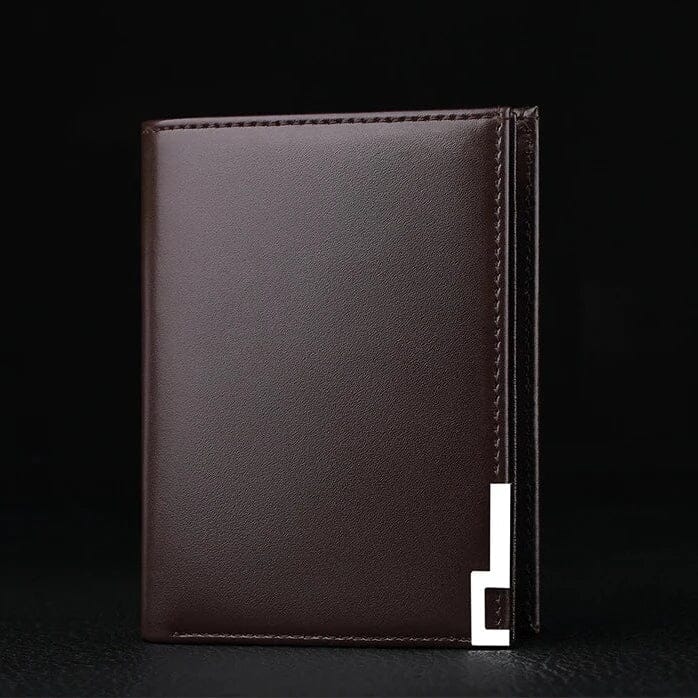 Carteira Masculina Couro Neil Romenzi RZ490 em couro PU, design compacto, sofisticado e ideal para o homem moderno que valoriza praticidade.