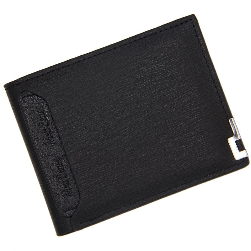Carteira Masculina de Couro PU Wyatt Romenzi RZ480 – Design elegante, compacta, ideal para organizar documentos, cartões e CNH com estilo.