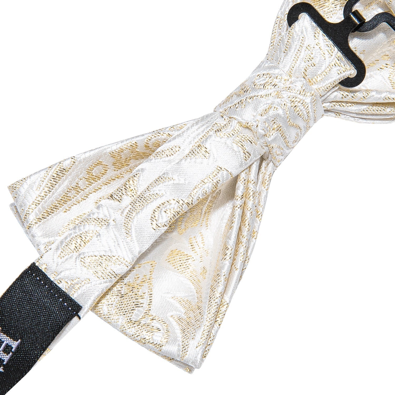 Conjunto Gravata Borboleta Romenzi RZ452 com nó pronto, 2 abotoaduras e 1 lenço de bolso. Sofisticação e estilo para homens elegantes.