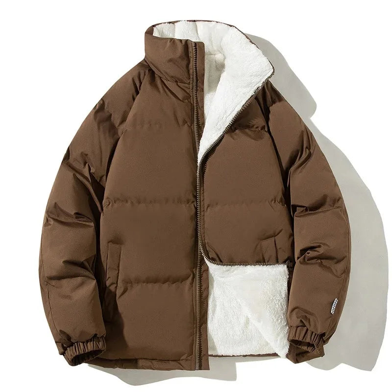 Jaqueta Bobojaco Masculina Romenzi Alpha RZ241 com design sofisticado, ajuste impecável e parte interna em lã. Ideal para conforto e estilo no inverno.