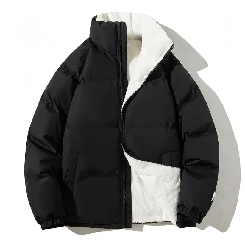 Jaqueta Bobojaco Masculina Romenzi Alpha RZ241 com design sofisticado, ajuste impecável e parte interna em lã. Ideal para conforto e estilo no inverno.