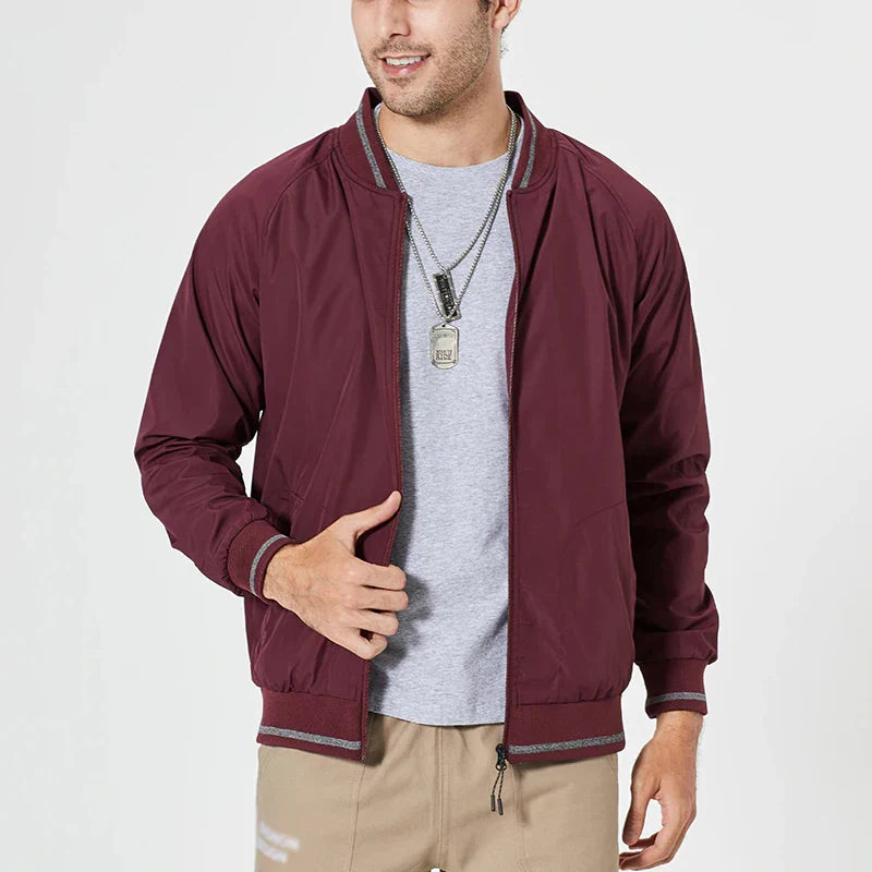 Jaqueta Casual Masculina Hunter Romenzi RZ167 destacando design versátil, conforto e elegância.