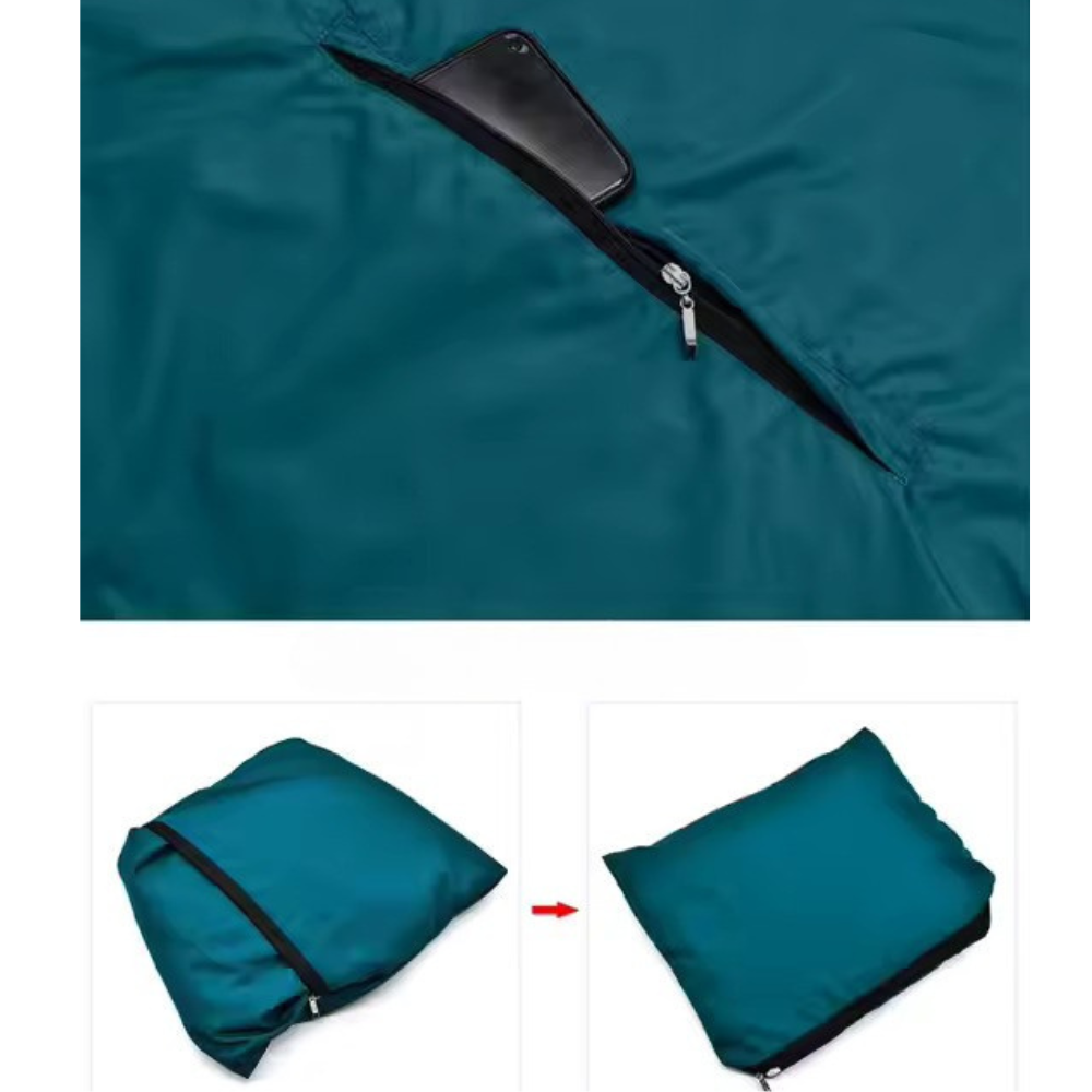 Jaqueta Corta Vento Masculina Aero Romenzi RZ236, impermeável e refletiva, design moderno e proteção climática.