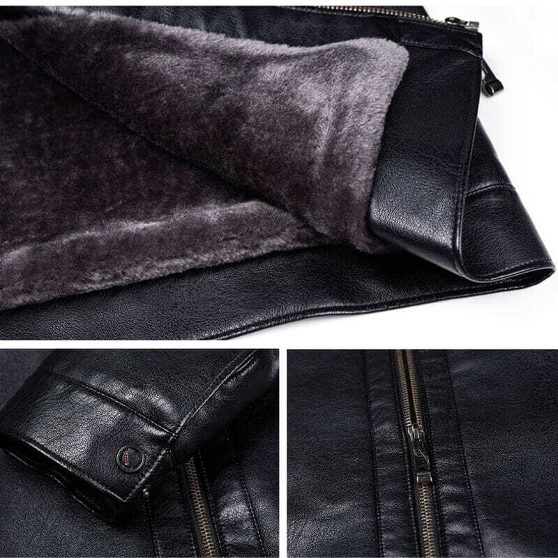 Jaqueta de Couro Masculina Romenzi Keanu RZ228 confeccionada em couro de alta qualidade, combinando sofisticação e conforto para todas as ocasiões.