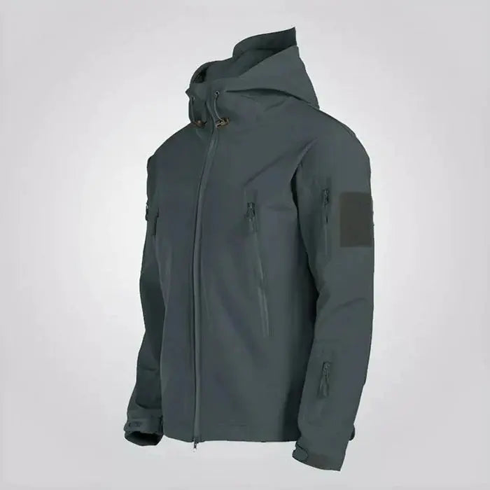Jaqueta Impermeável Masculina Romenzi RZ165 com design moderno, impermeável e confortável para dias de chuva.