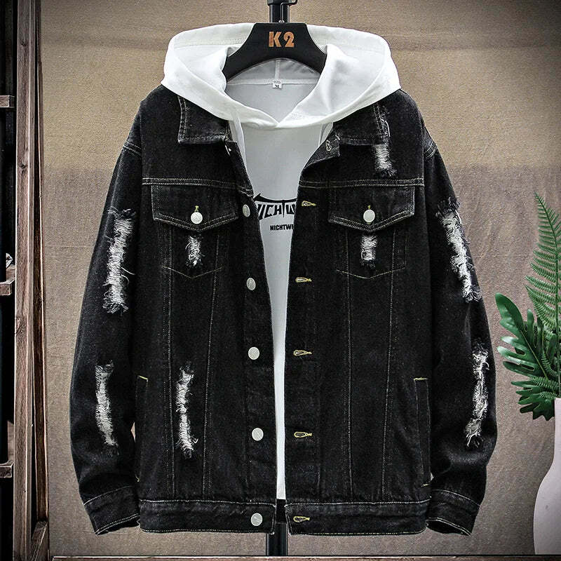 Jaqueta Jeans Masculina Romenzi StreetWear RZ235, design urbano moderno, confortável e com acabamentos de alta qualidade.