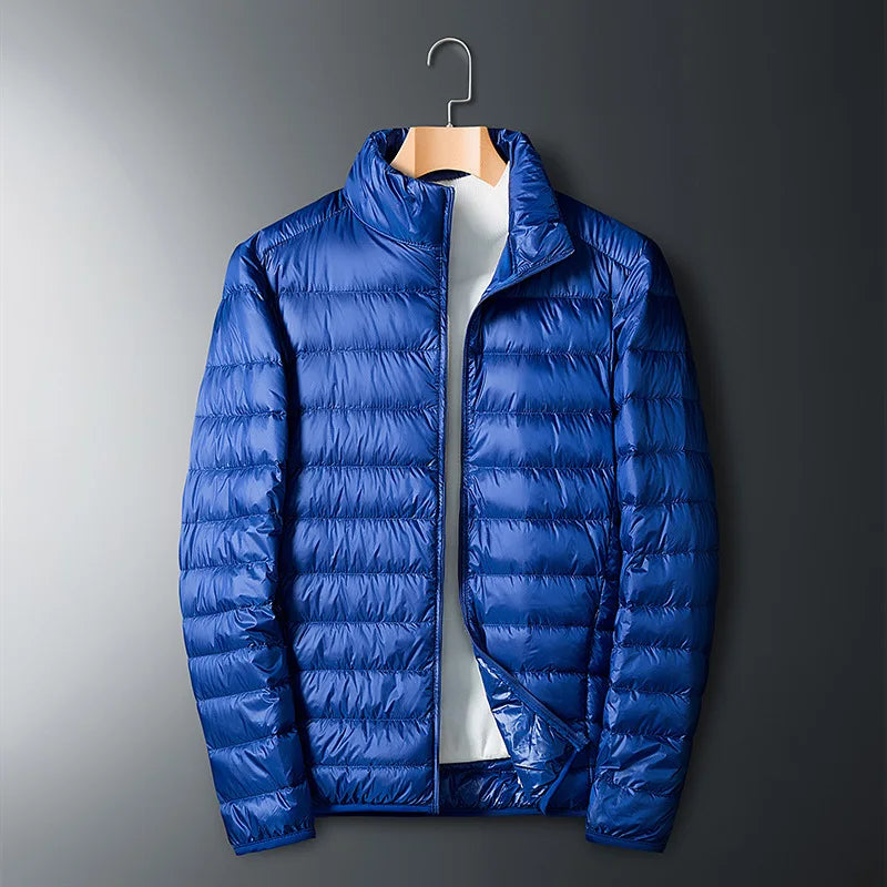 Jaqueta Masculina Bobojaco Puffed Romenzi RZ196, confortável, resistente, e ideal para os dias frios e ocasiões elegantes.
