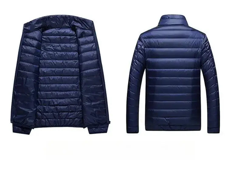 Jaqueta Masculina Bobojaco Puffed Romenzi RZ196, confortável, resistente, e ideal para os dias frios e ocasiões elegantes.