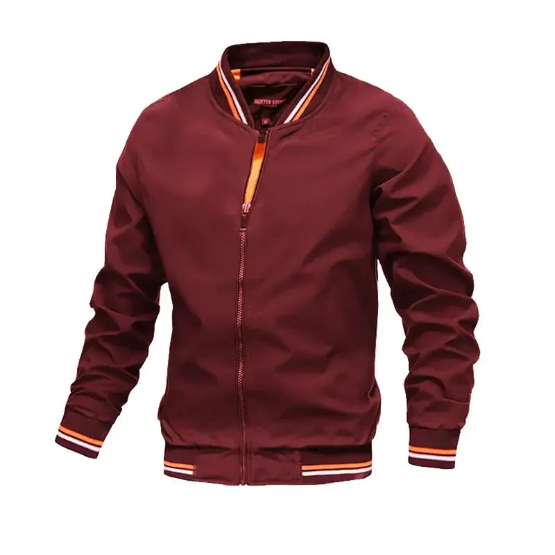 Jaqueta Masculina Casual Romenzi RZ146 com design moderno, caimento refinado e tecido resistente, ideal para conforto e estilo em qualquer ocasião.