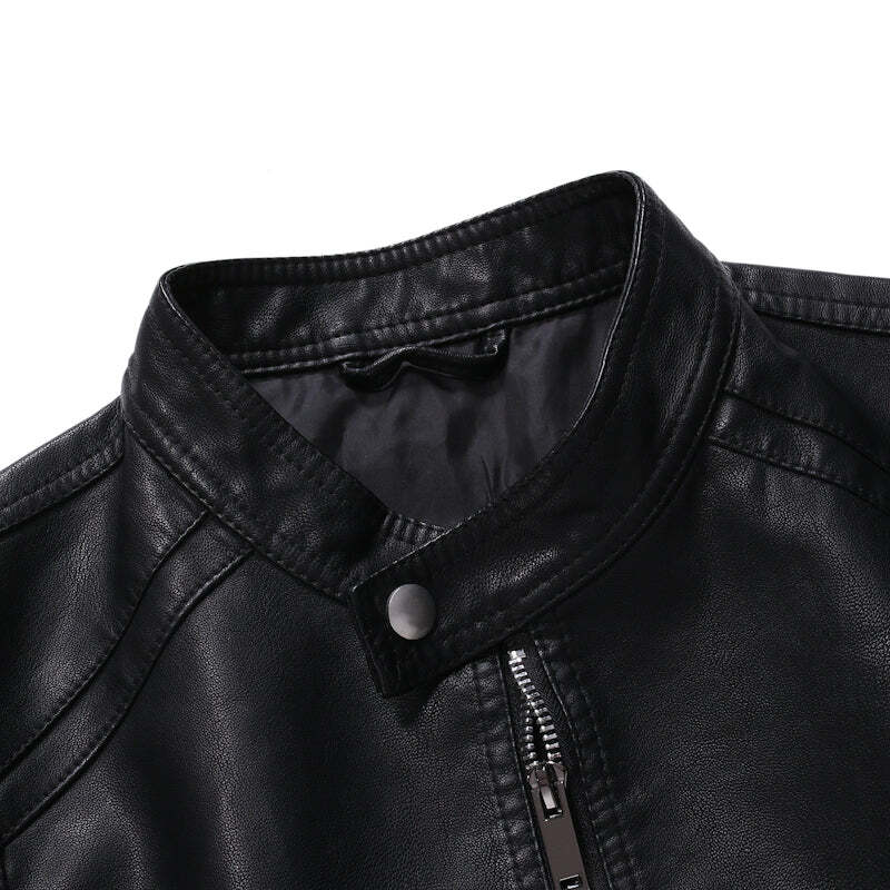 Jaqueta Masculina de Couro Romenzi Classic RZ117 - couro genuíno, design exclusivo, conforto, resistência e durabilidade premium.