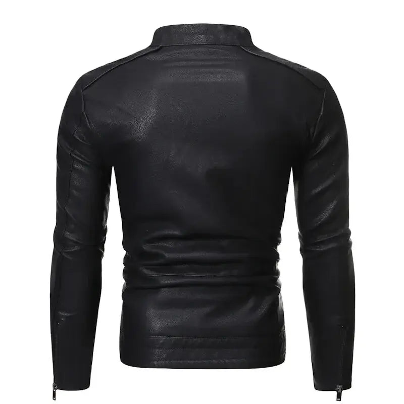 Jaqueta Masculina de Couro Romenzi RZ120 com design contemporâneo, conforto e durabilidade
