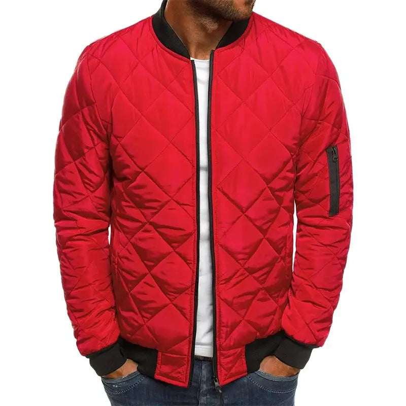 Jaqueta Masculina Elegance Zev Romenzi RZ143 com design ousado, material robusto e interior aquecido, perfeita para conforto e estilo nos dias frios.