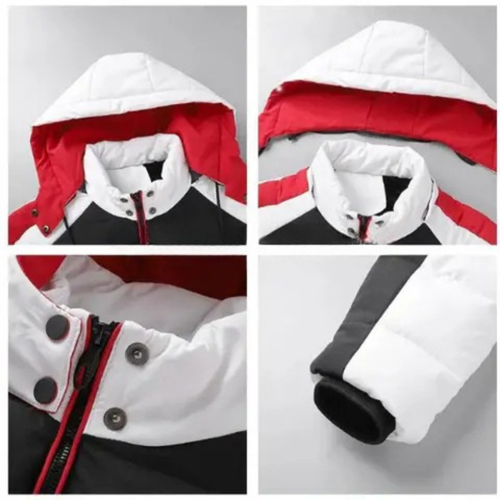 Jaqueta Masculina Forrada Nevasca Romenzi RZ197 confortável, resistente e perfeita para proteger contra o frio com estilo.