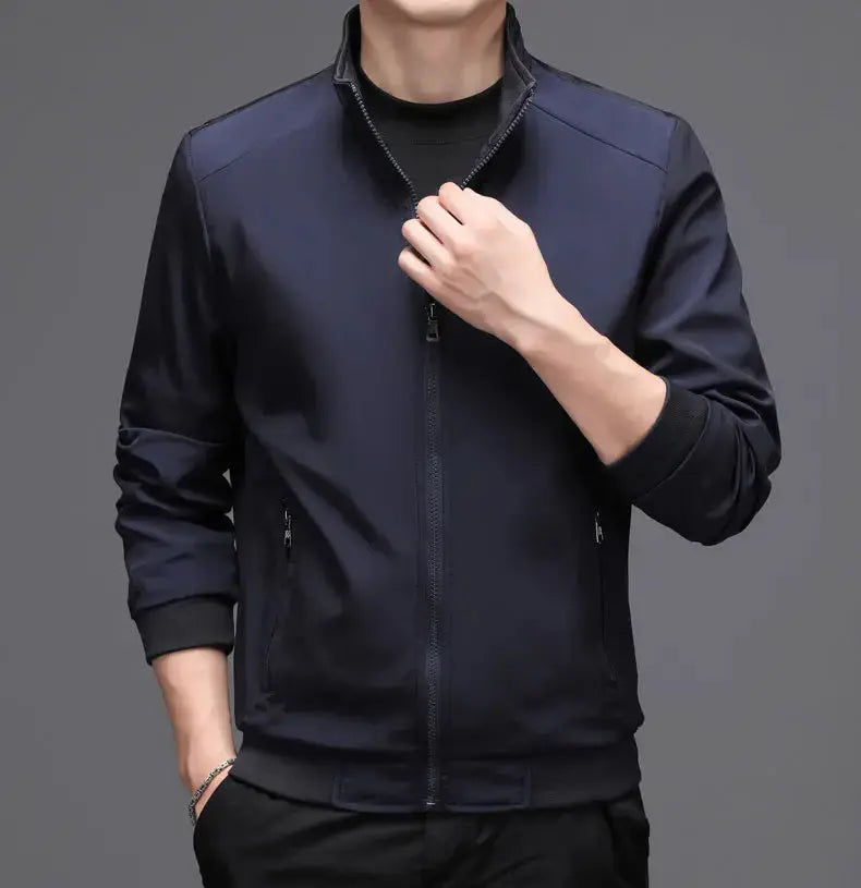 Jaqueta Masculina Germany Romenzi RZ171 com design moderno, proteção térmica e tecido resistente, ideal para o homem elegante e versátil.