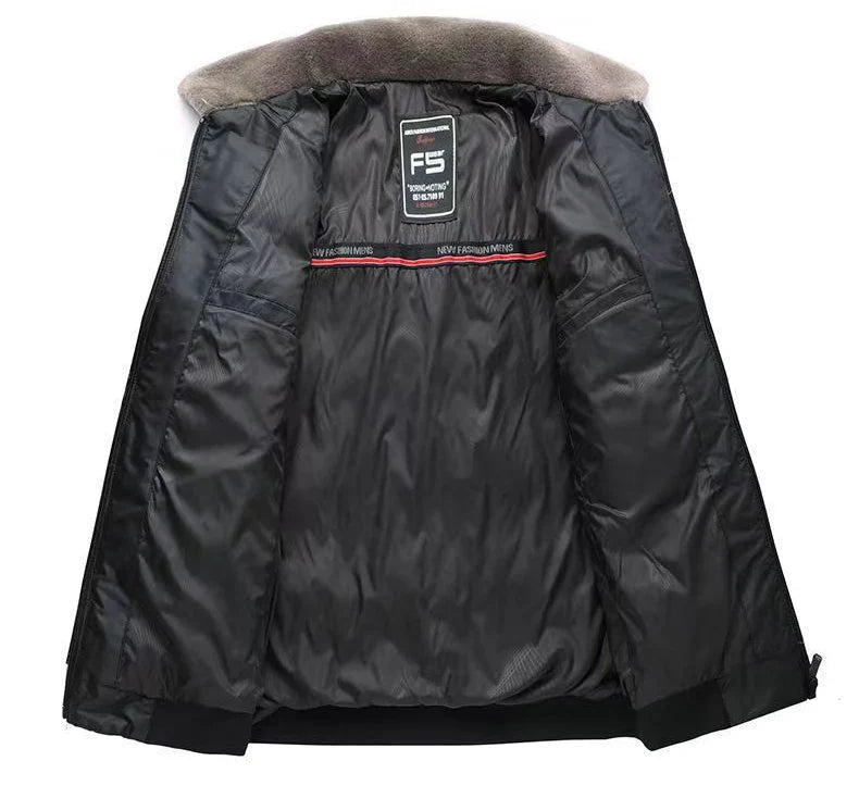 Jaqueta Masculina Norway Romenzi Winter RZ160, ideal para o inverno, com design autêntico e funcional.