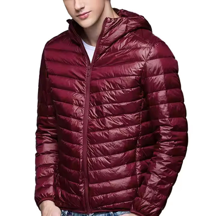 Jaqueta Masculina Puffer Romenzi Compact RZ250 com acabamento elegante e materiais premium. Conforto e estilo para todas as ocasiões.