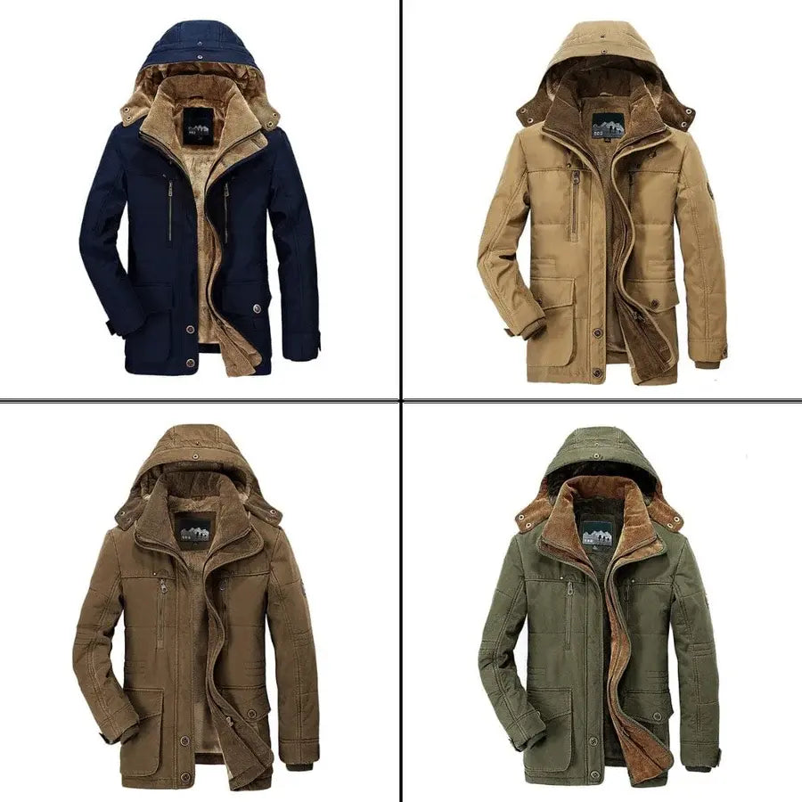 Jaqueta Masculina Spain Coast Romenzi RZ205, possui um design elegante, forro acolchoado para excelente isolamento térmico e máximo conforto.