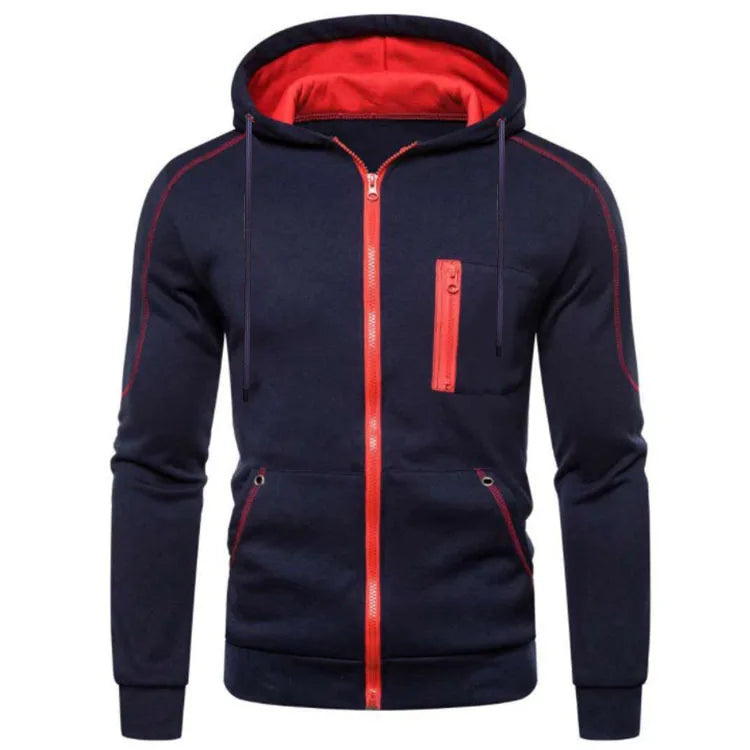 Jaqueta Masculina Sport Romenzi RZ194 em material resistente com forro acolchoado, ideal para aquecer e adicionar estilo em todas as ocasiões.