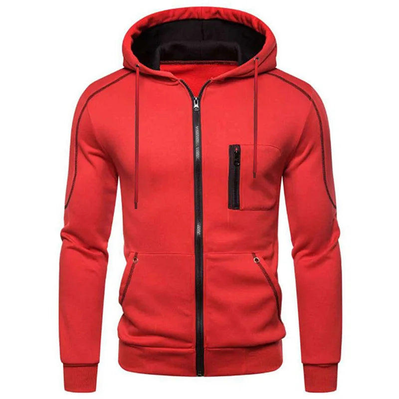 Jaqueta Masculina Sport Romenzi RZ194 em material resistente com forro acolchoado, ideal para aquecer e adicionar estilo em todas as ocasiões.