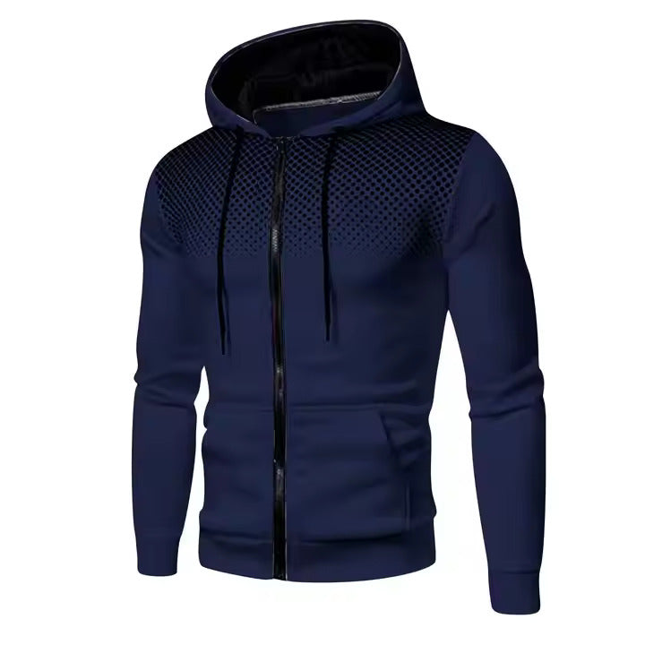 Jaqueta Masculina Sport Running Romenzi RZ222 com forro acolchoado, tecido resistente e zíper durável. Estilo e conforto para diversas ocasiões.