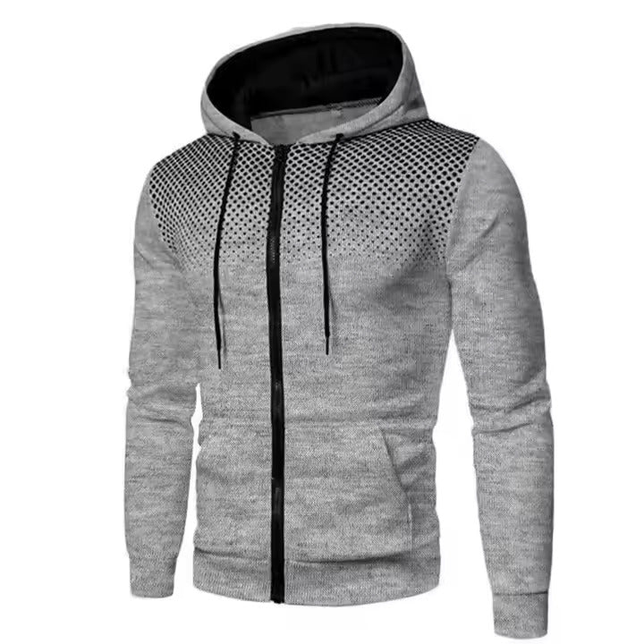 Jaqueta Masculina Sport Running Romenzi RZ222 com forro acolchoado, tecido resistente e zíper durável. Estilo e conforto para diversas ocasiões.