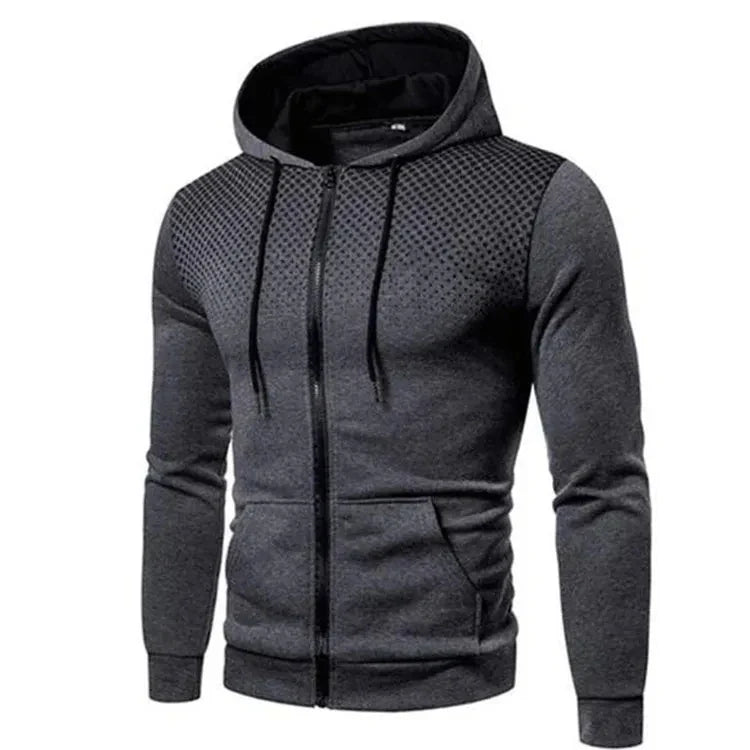 Jaqueta Masculina Sport Running Romenzi RZ222 com forro acolchoado, tecido resistente e zíper durável. Estilo e conforto para diversas ocasiões.