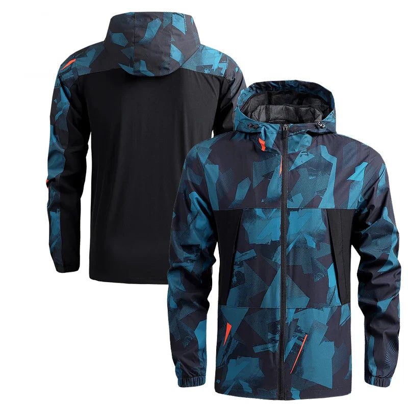 Jaqueta Masculina Street Draft Romenzi RZ209, possui design moderno, forro acolchoado para isolamento térmico e conforto máximo.