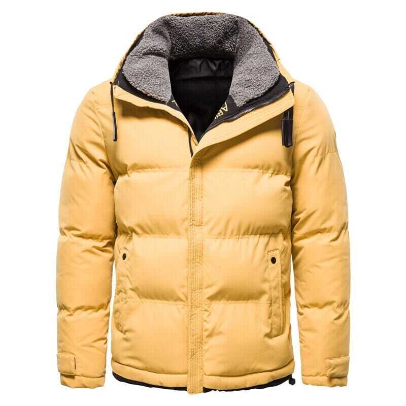 Jaqueta Masculina Winter Bulky Romenzi RZ161, design autêntico, conforto e proteção para o inverno.