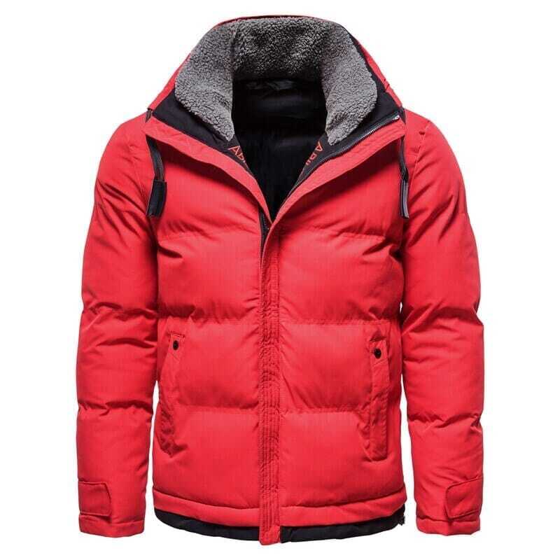 Jaqueta Masculina Winter Bulky Romenzi RZ161, design autêntico, conforto e proteção para o inverno.
