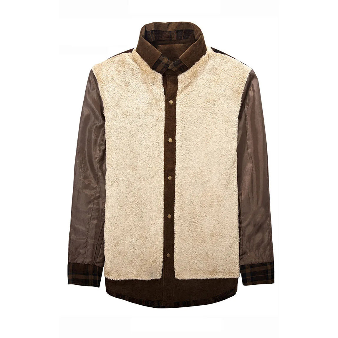 Jaqueta Xadrez Masculina Romenzi RZ180 com padrão moderno, forro macio e alta durabilidade. A escolha ideal para estilo e proteção em climas frios.