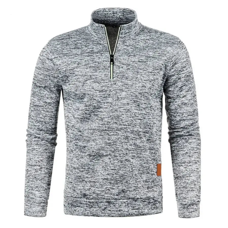 Moletom Gola Alta Masculino Romenzi Valdus RZ112 com design arrojado gola alta conforto térmico e resistência ideal para enfrentar o frio com estilo