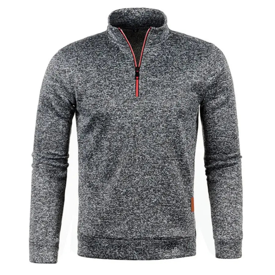 Moletom Gola Alta Masculino Romenzi Valdus RZ112 com design arrojado gola alta conforto térmico e resistência ideal para enfrentar o frio com estilo