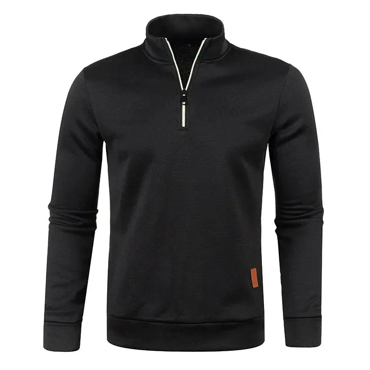 Moletom Gola Alta Masculino Romenzi Valdus RZ112 com design arrojado gola alta conforto térmico e resistência ideal para enfrentar o frio com estilo