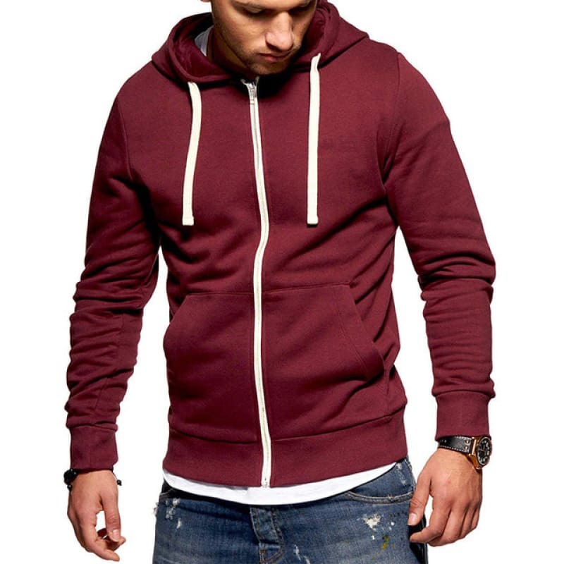 Moletom Masculino Capuz Romenzi Essentials RZ024, com design clássico, modelagem regular, capuz ajustável e estilo casual e versátil