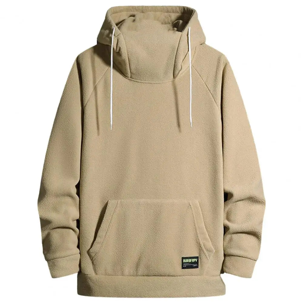Moletom Masculino Canguru Gola Alta Romenzi RZ105 com capuz bolso canguru e gola alta que oferece estilo conforto e proteção nos dias frios